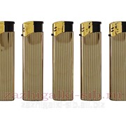 Пьезозажигалка свеча дипломат золото фото