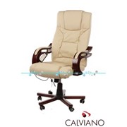 Кресло офисное массаж Prezydent Calviano фото