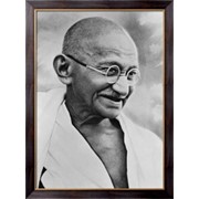 Картина Махатма Ганди, Неизвестен фото