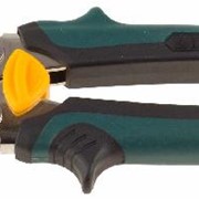 Ножницы KRAFTOOL UNI-KRAFT по твердому металлу,с двойной рычажной передачей,Cr-Mo,двухкомпонентная ручка,левые,180мм. Артикул: 2326-L
