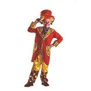 Карнавальный костюм Клоун Франт красный (152)