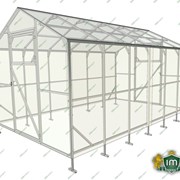 Теплицы с поликарбонатом 4-10м. Доставка. АРТ:0166 фото