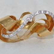 Кольцо золото 750 ,бриллианты ,бренд NANIS фотография
