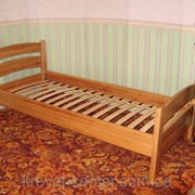 Кровать детская Марта (190\200*90), массив - сосна, ольха, дуб.