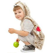 Карнавальный костюм для детей Пуговка Ежик в комбинезоне детский, 26 (104 см) фото