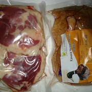 Мясо утки охлажденное. Ножки утки (2 шт в упаковке). фото