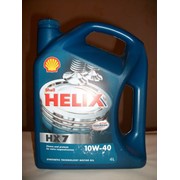 Масло SHELL Helix HX7 10W40 полусинтетика 4л фото
