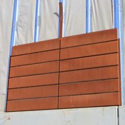 Кассеты фасадные из оцинкованной стали производства Руукки видимые фотография