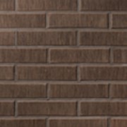 Облицовочная плитка Lode ASAIS BRUNIS коричневая штриховая 250x65x10 фото