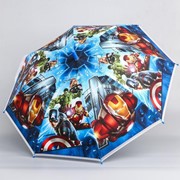 Зонт детский, Мстители, 8 спиц d87см фотография
