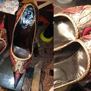 Обувь: Исправление формы и реставрация обуви. фото