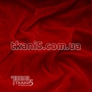 Ткань Велюр (Красный) 105