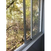 Остекление балкона раздвижной алюминиевой системой PROVEDAL фото