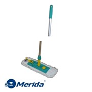 Швабра для влажной уборки и дезинфекции профессиональная для мопов 50 см. на карманы Merida Clean