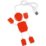 USB Hub на 4 порта в виде человечка