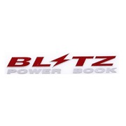 Шильдик металлопластик SW “BLITZ“ Красный 135*23мм (наклейка) фото
