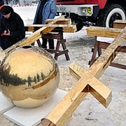 Изготовление крестов на купол фото