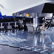 Пробивка на координатном станке фото