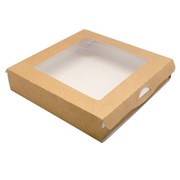 Упаковка для пряников картонная, 20*20*4см фото