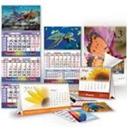 Календари настенные, календари настольные, календари квартальные, календари перекидные фото