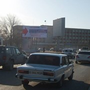 Аренда билбордов в Актау Центральная дорога, напротив гостиницы Актау фотография