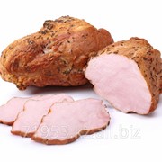 Продукт из свинины копчено-вареный окорочок Мясной гурман фото