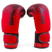 Боксерские перчатки BadBoy(8-12 oz, материал DX, красный)