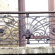 Ограждения для балконов кованые (Киев), кованые балконы, решетки на балкон кованые, кованые перила на балкон, кованые изделия, художественная ковка. фото