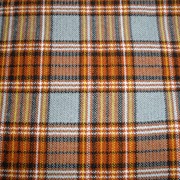 Ткань шотландка серо-коричневый фото