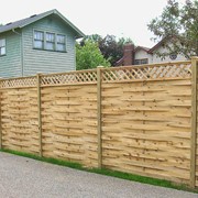 Забор деревянный фото