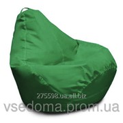 Зеленое кресло-мешок груша 120*90 см из ткани Оксфорд фотография