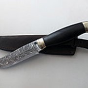 Нож “Таёжный“ (малый) дамаск с никелем фотография
