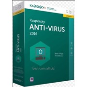 Антивирус 402 Kaspersky Anti-Virus 2016 BOX Продление 2пк1 год