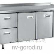 Стол холодильный СХС-70-02, 2 двери, 2 выкатных ящика под GN 1/1, среднетемп. t (-2+8°С),1925х700х860 мм