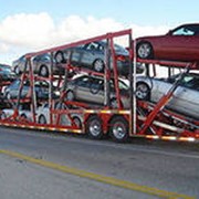 Доставка грузов, доставка автомобилей фотография