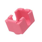 3шт Розовый Универсальный защитный изолятор Hotend Block Силиконовый Чехол Для 3D-принтера фотография