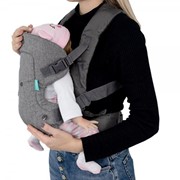 Эрго рюкзак кенгуру для ребенка Infantino Flip 4-in-1 Серый фотография