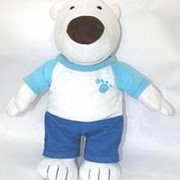 Мишка Поби (м/ф Пингвиненок Пороро) 40см, 2088/БЕЛ/40 фото