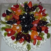 Торт фруктовый №31 код товара: 11536 фотография