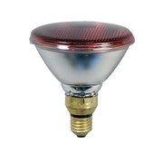 Лампа инфракрасная для обогрева животных и птицы EIDER Landgerate GmbH, 175 Вт PAR, красная фото