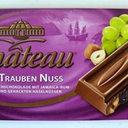 Шоколад “Cheteau“, Германия, Rum Trauben Nuss белый виноград, орех фото