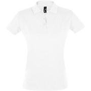 Рубашка поло женская PERFECT WOMEN 180 белая, размер L фотография
