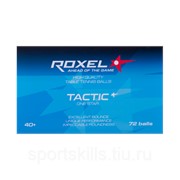 Мяч для настольного тенниса 1* Tactic, белый, 72 шт. фото