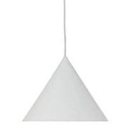 Лампа подвесная benjamin xl, 35х?46 см, белая матовая, белый шнур (67965) фото