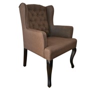 Кресло мягкое для ресторана IZE 61х64х95см из ткани и эко-кожи