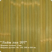 Бамбуковые обои “Лайм лак 207“ фото