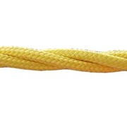 Матерчатый провод 2х1,5 Yellow(желтый) фотография