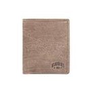 Бумажник KLONDIKE «Finn», натуральная кожа в коричневом цвете, 10 х 11,5 см (54552)