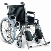 SC9025 Инвалидное кресло со съемными подлокотниками и поднимающимися подножками и опорами для ног фотография