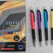 Ручка шариковая Yoto, автоматическая, цвет синий АВР-88402